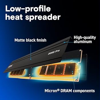 Crucial Pro 32GB DDR5 RAM Kit (2x16GB), 6000MHz (or 5600MHz or