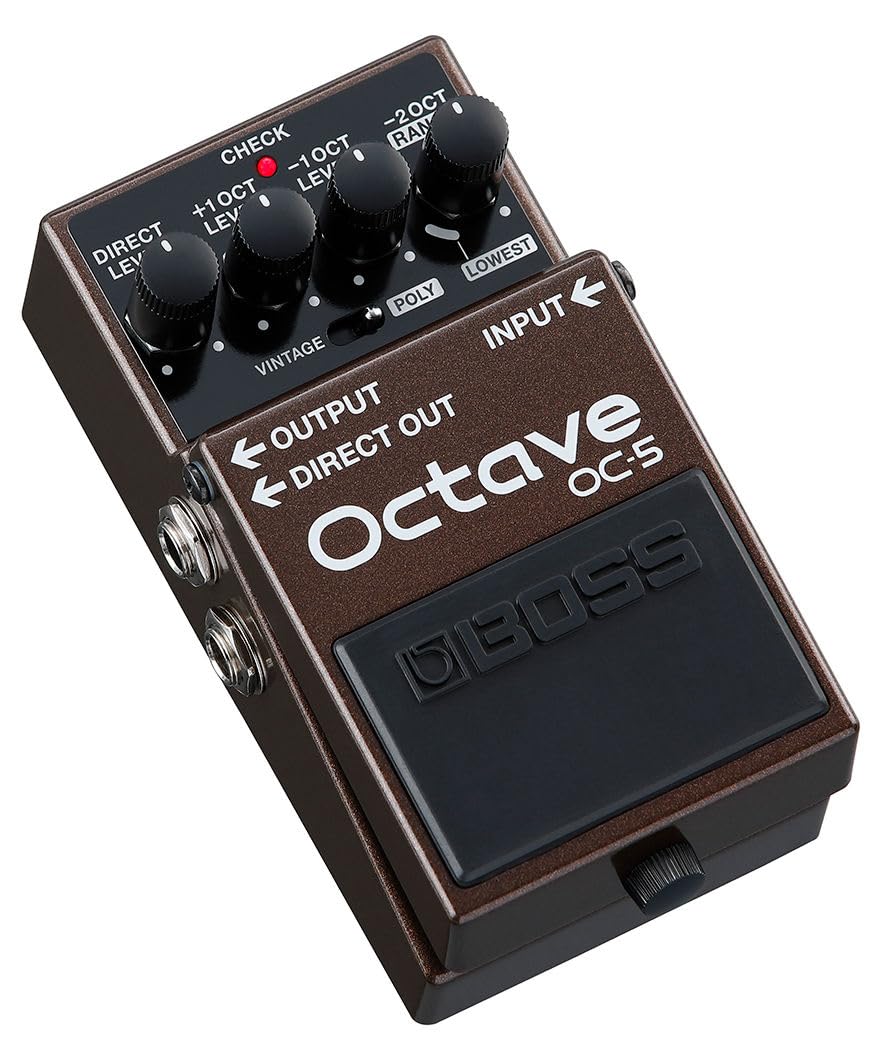 Amazon.com: BOSS Oc-5 Octave Guitar And Bass Effect Pedal with