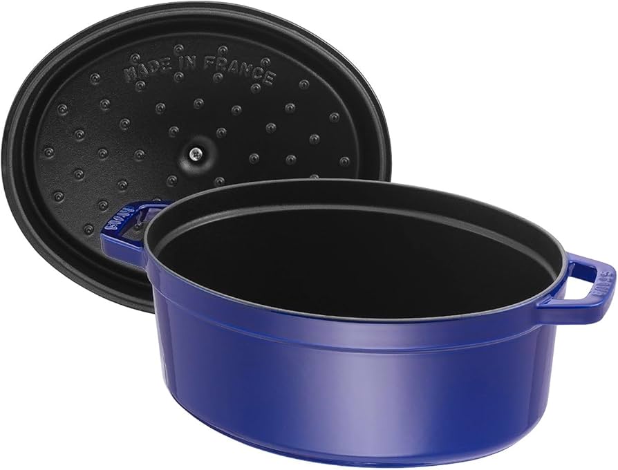 Amazon｜staub ストウブ 「 ピコ ココット オーバル グランブルー 29cm
