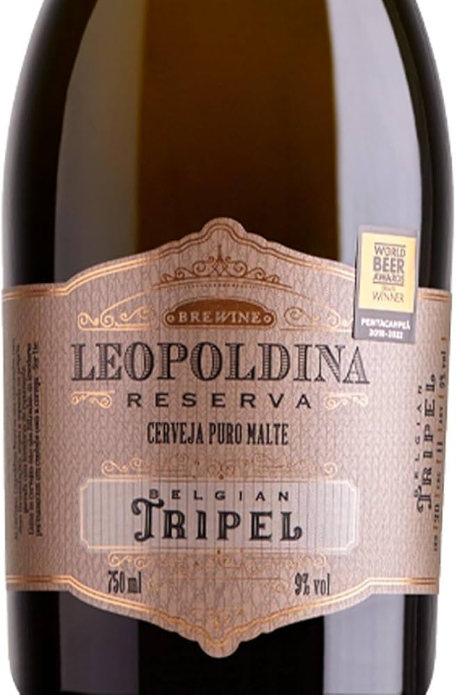 Cerveja Leopoldina Belgian Tripel Leopoldina 750ML | Amazon.com.br