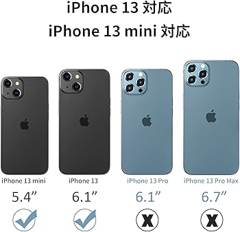 Amazon.co.jp: iPhone 13 / iPhone 13 mini カメラ保護ガラスフィルム
