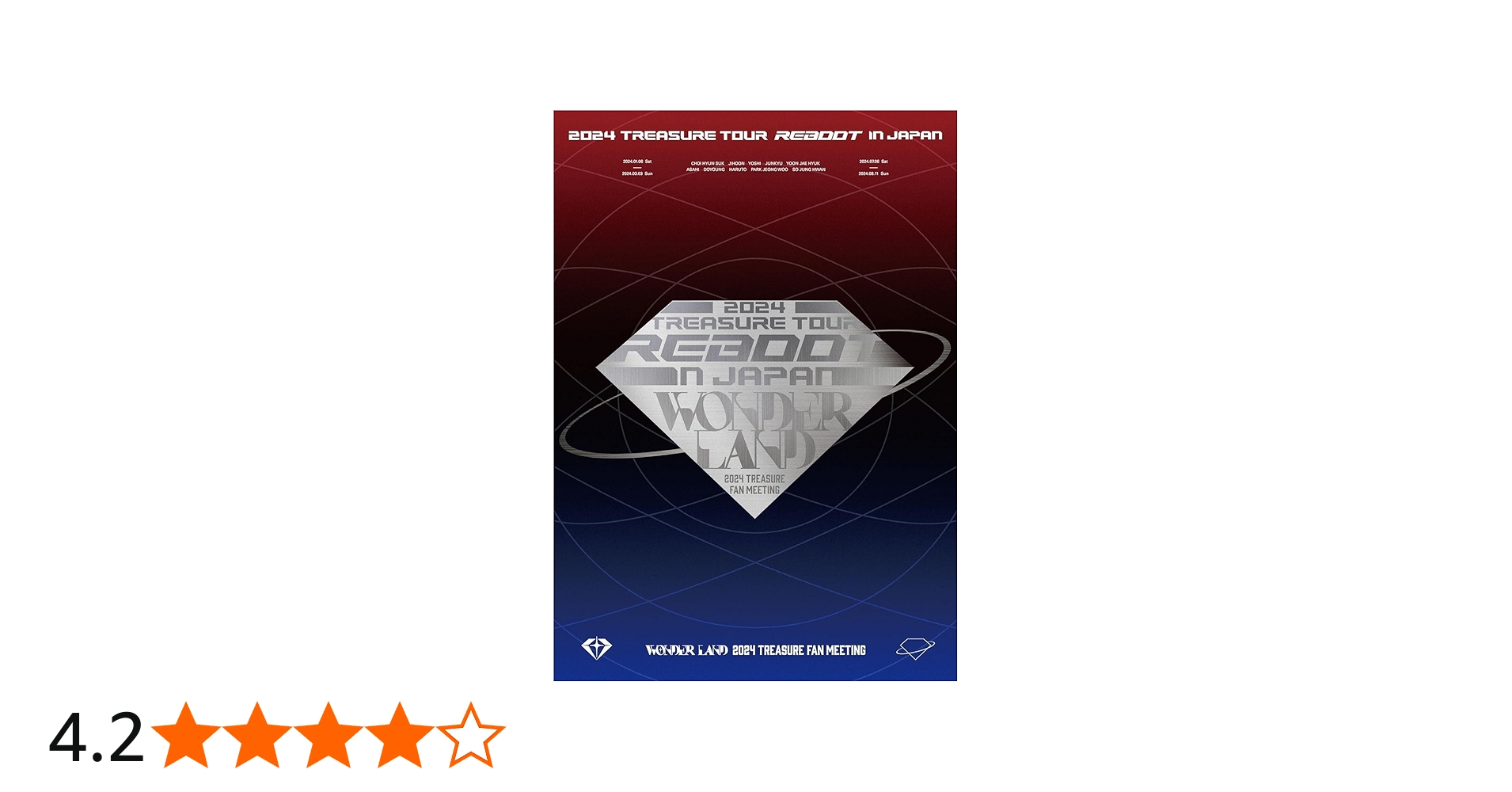Amazon.co.jp: 2024 TREASURE TOUR [REBOOT] IN JAPAN + 2024 TREASURE