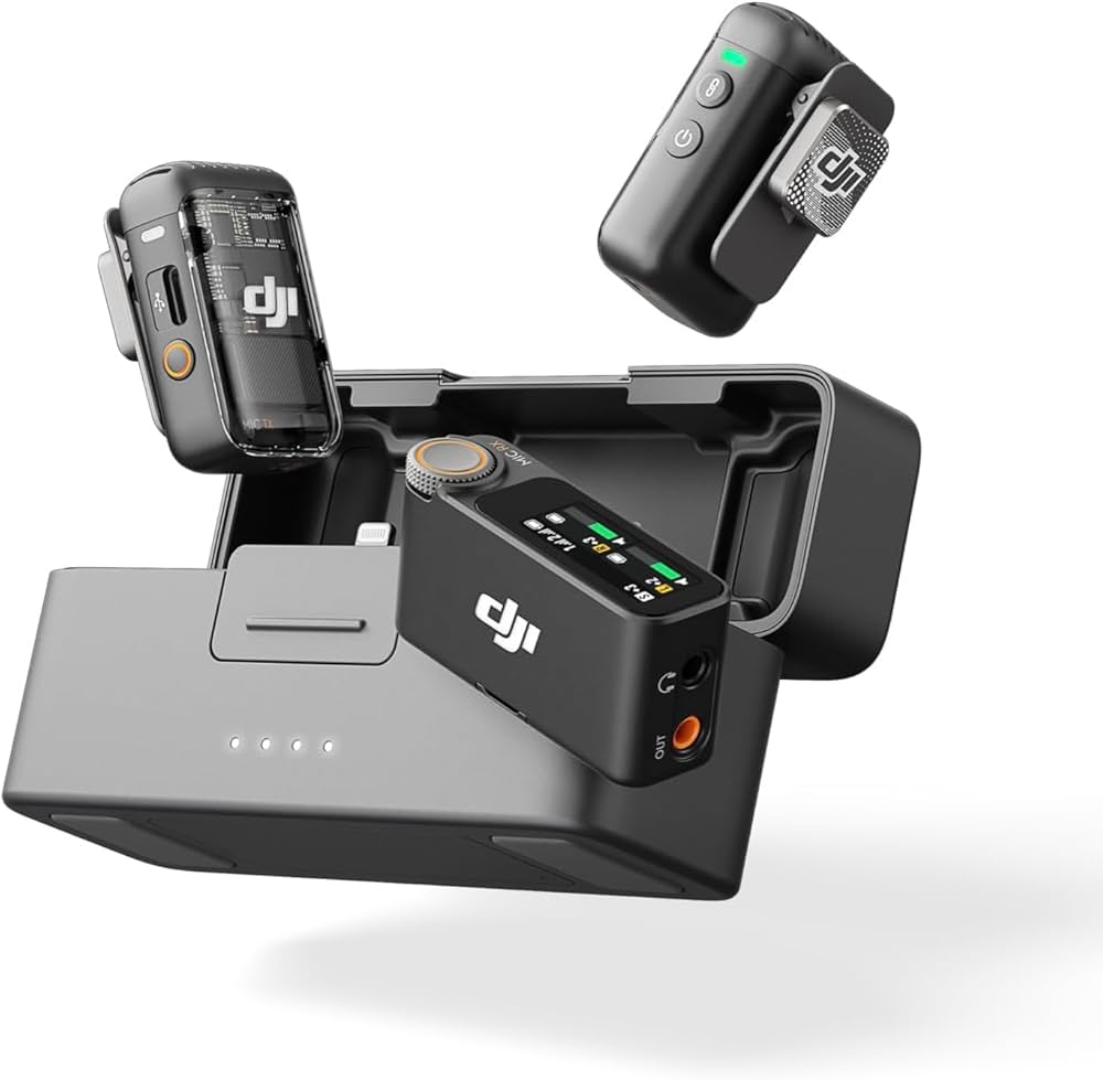 Amazon | DJI Mic 2（トランスミッター×2 + レシーバー×1 + 充電ケース