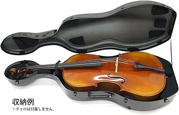 Amazon | チェロケース カーボンマック CFC-2S サテン ワインレッド