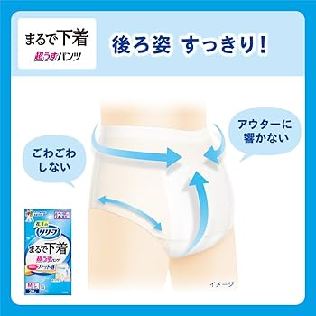 Amazon.co.jp: リリーフ パンツタイプ まるで下着 2回分 L28枚