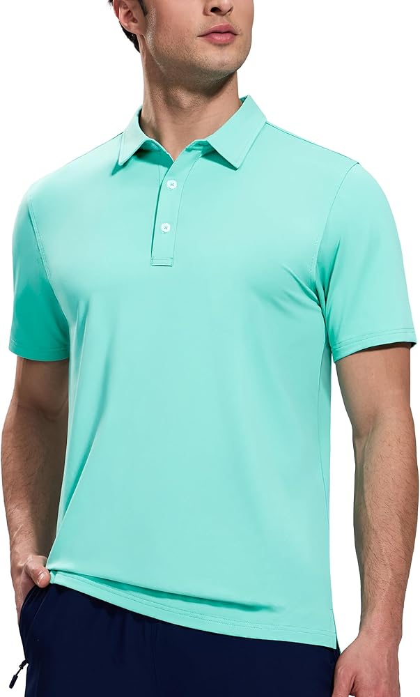 Amazon.com: MIER Mens Polo Shirts Short Sleeve Dry Fit Sun