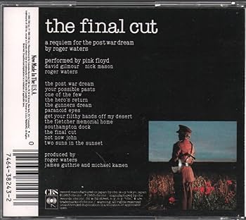 Pink Floyd - The Final Cut - Amazon.com Music