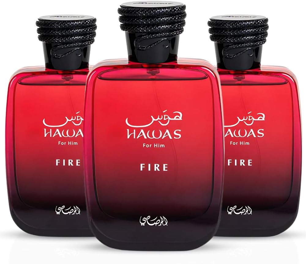 Amazon.com : RASASI Hawas Fire For Him Eau De Parfum Spray 100ML
