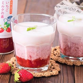 Amazon.co.jp: 【大容量】久世福 いちごミルクの素 フラクトオリゴ糖