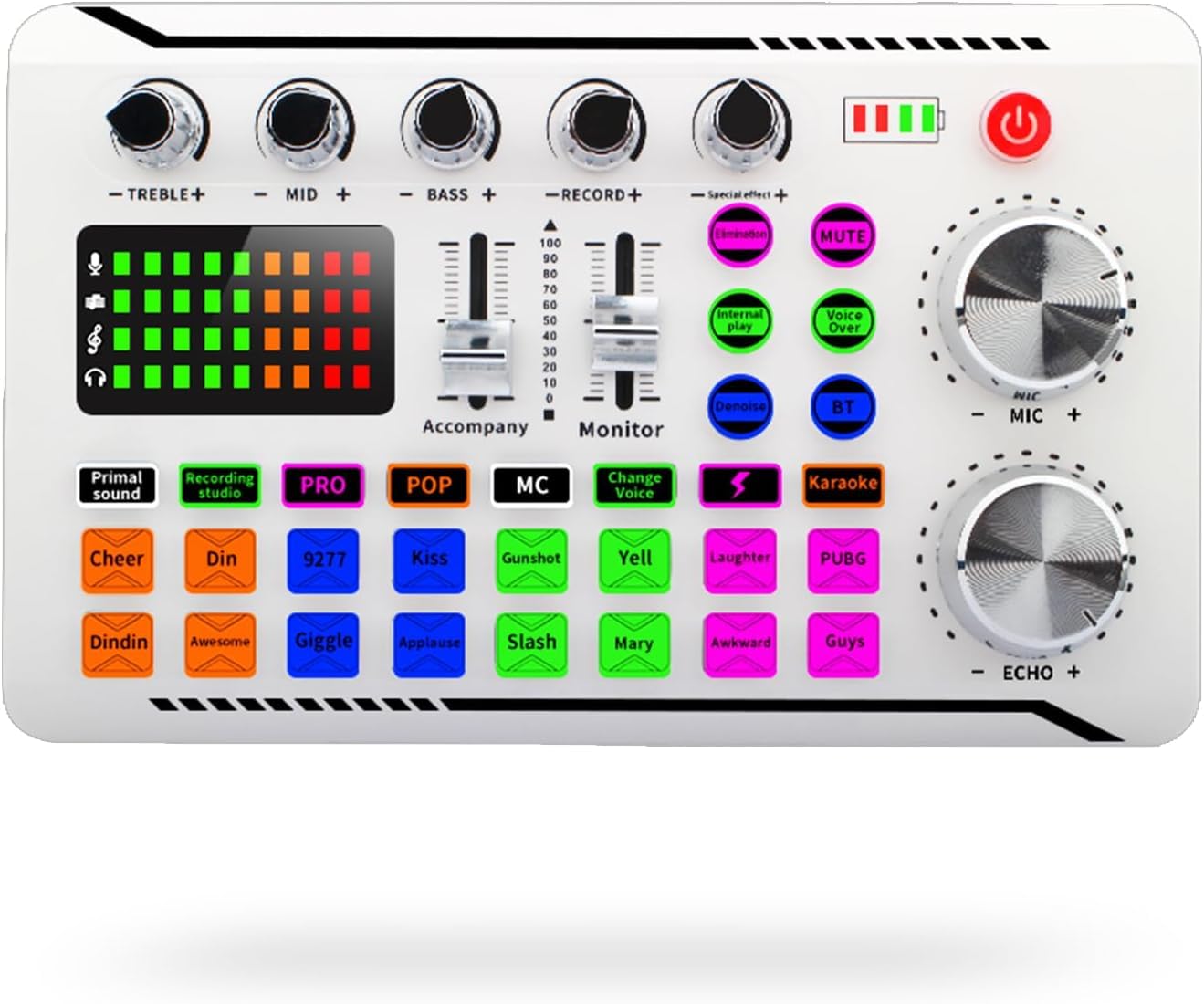 Amazon | F998 プロフェッショナルオーディオミキサー、サウンドカード