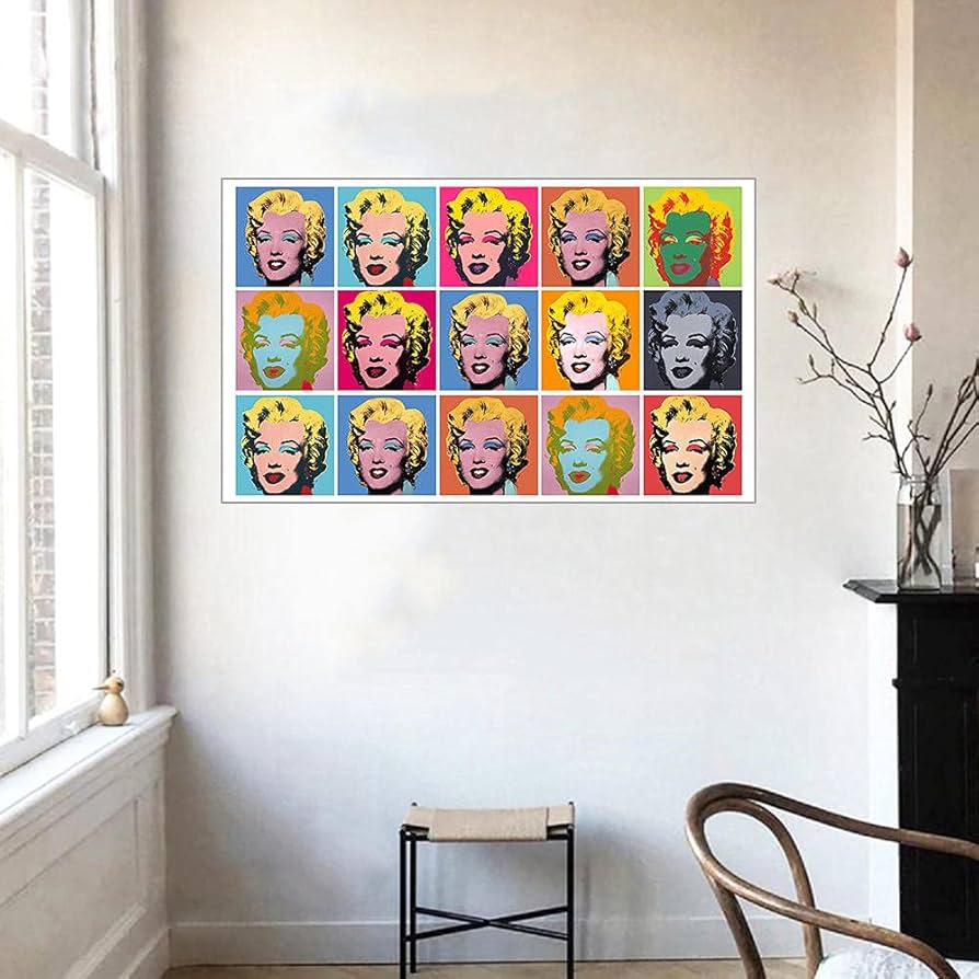 Amazon.co.jp: Andy Warholアンディウォーホル絵画インテリアポップ