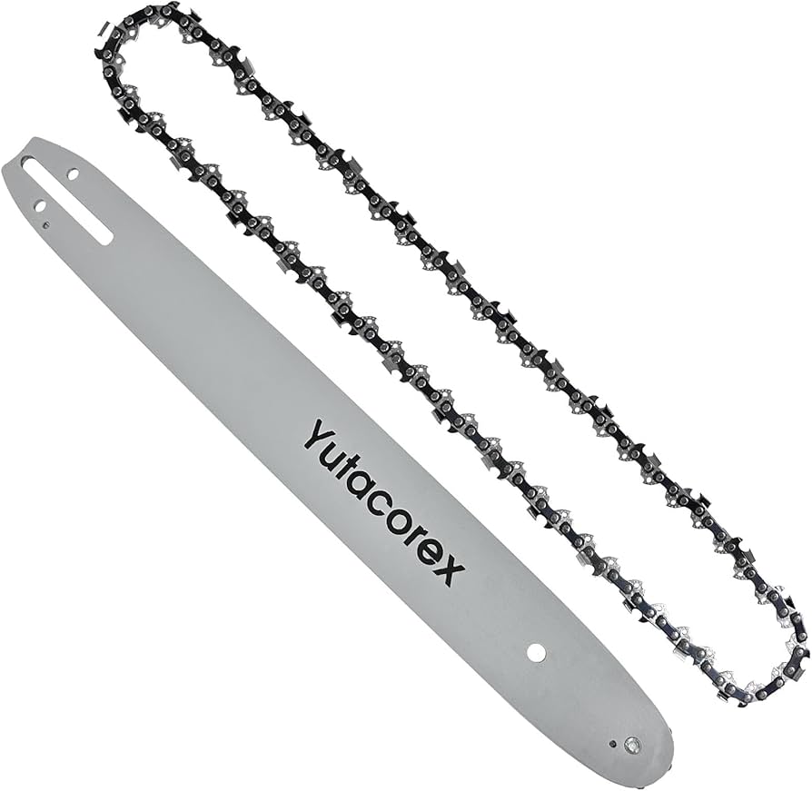 Amazon.com: 16inch Chainsaw Guide Bar and Chain Combo, Replacement
