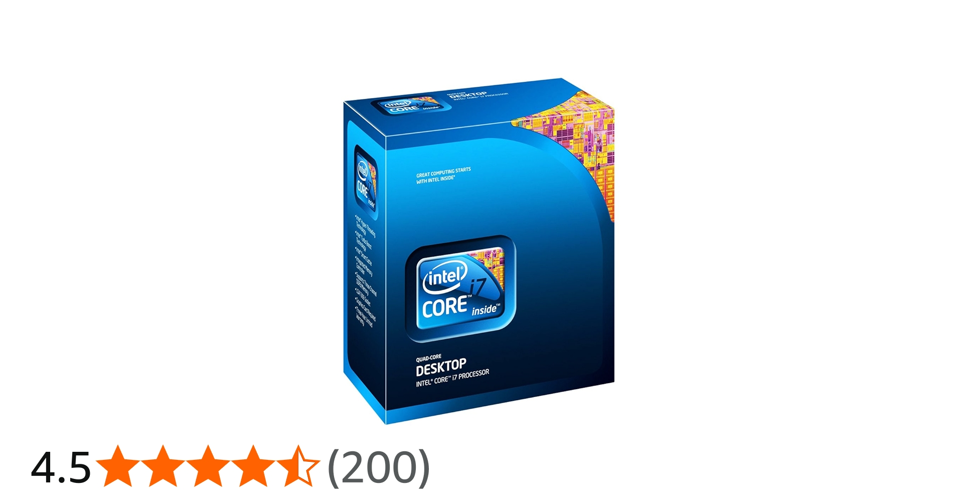 Intel Core i7-870 Processor 2.93 GHz 8 MB Cache Socket LGA1156
