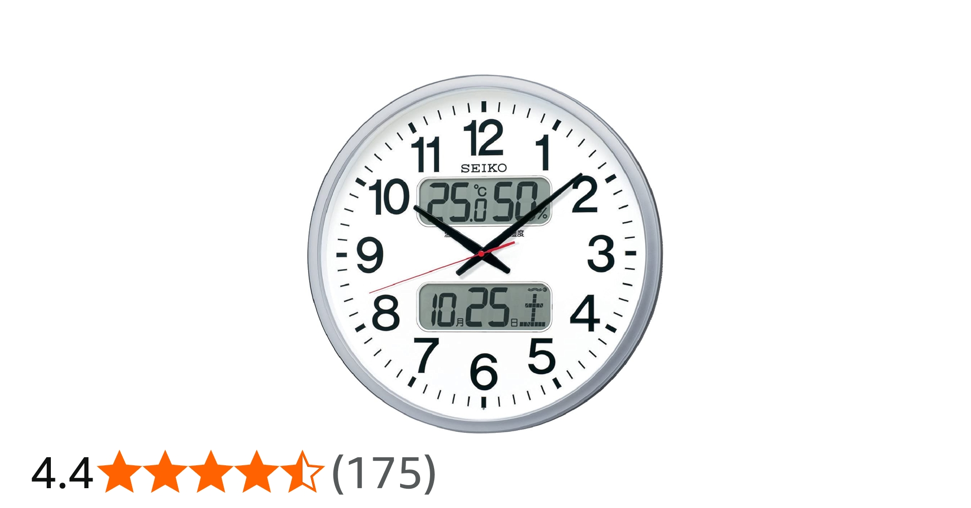 Amazon.co.jp: セイコークロック(Seiko Clock) 掛け時計 オフィス
