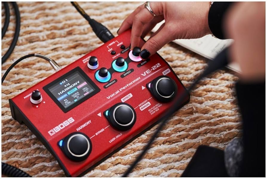 Amazon.co.jp: BOSS ボス VE-22 Vocal Performer ボーカルエフェクター