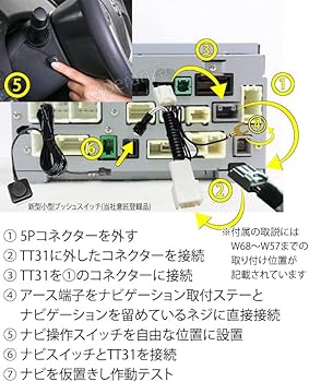 Amazon.co.jp: 【Esperanza】トヨタ テレビキット ナビ操作 キット