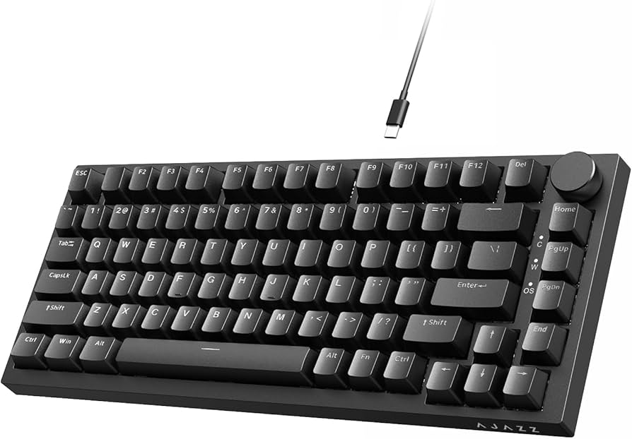 Amazon.com: ATTACK SHARK Ajazz AK820 Mechanical Keyboard with CNC