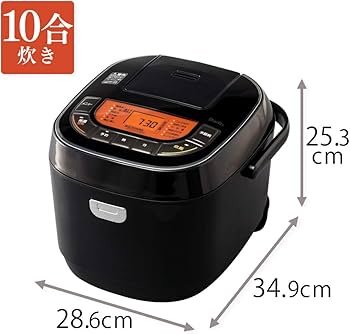 Amazon | アイリスオーヤマ 炊飯器 一升 10合 マイコン式 31銘柄炊き
