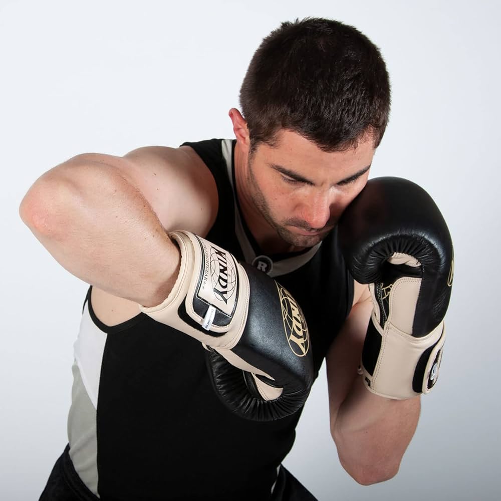 Amazon | (410ml, Black) - Windy Muay Thai Training Gloves