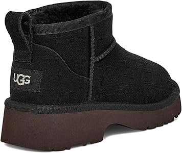 UGG-Kids' Classic Ultra MINI New HEIGHTS-1157732K-BLK-01 : Amazon