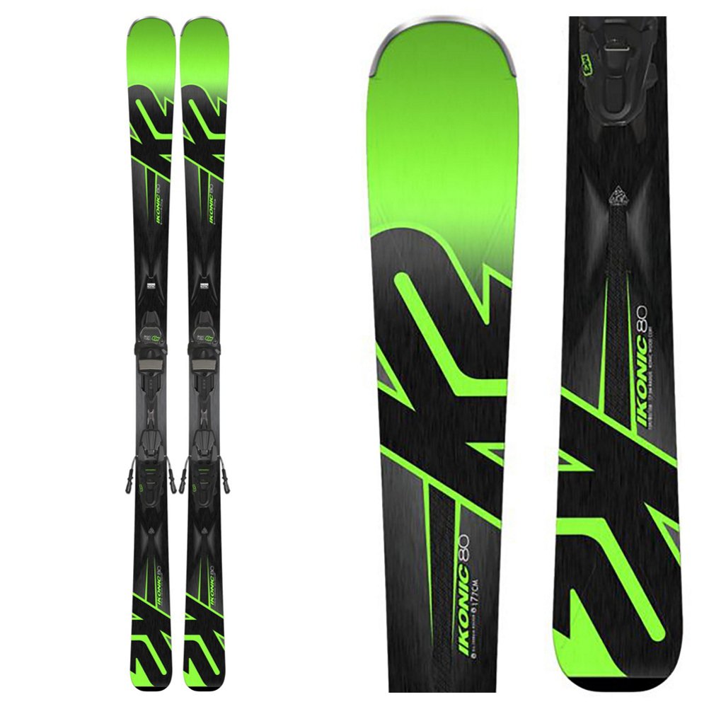 Amazon | k2 Ikonic 80 Skis with m3 12 TCXライトバインディング | K2