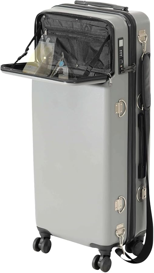 Amazon.co.jp: [ビビラボ] スーツケース スリムスーツケース LBB-800