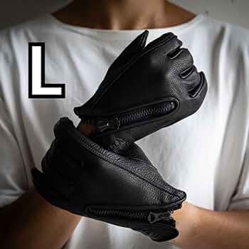 Amazon | ランプグローブス LAMP GLOVES ZIPPER FF- BLACK L | ノー