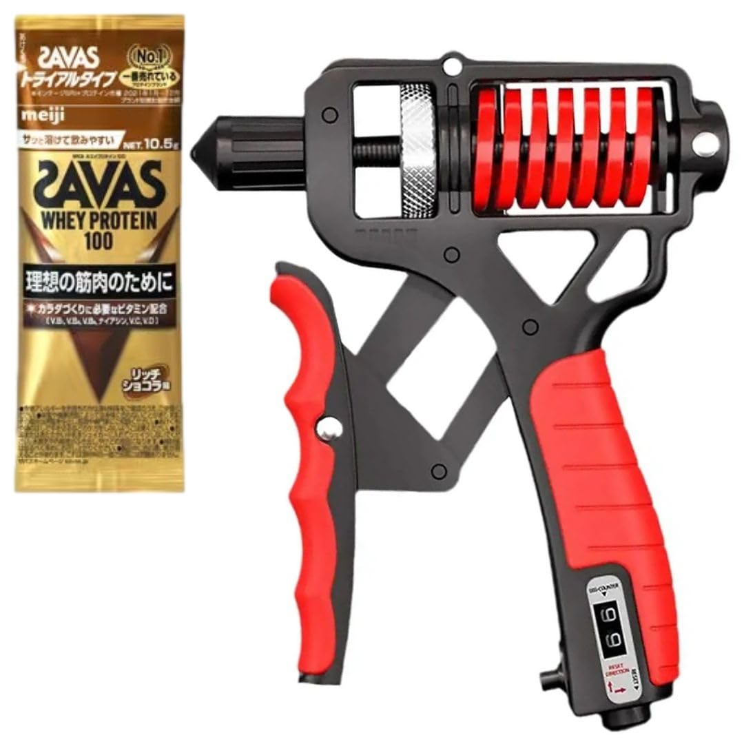 Amazon | ハンド グリップ 握力 80kg トレーニング 自動カウンター付き