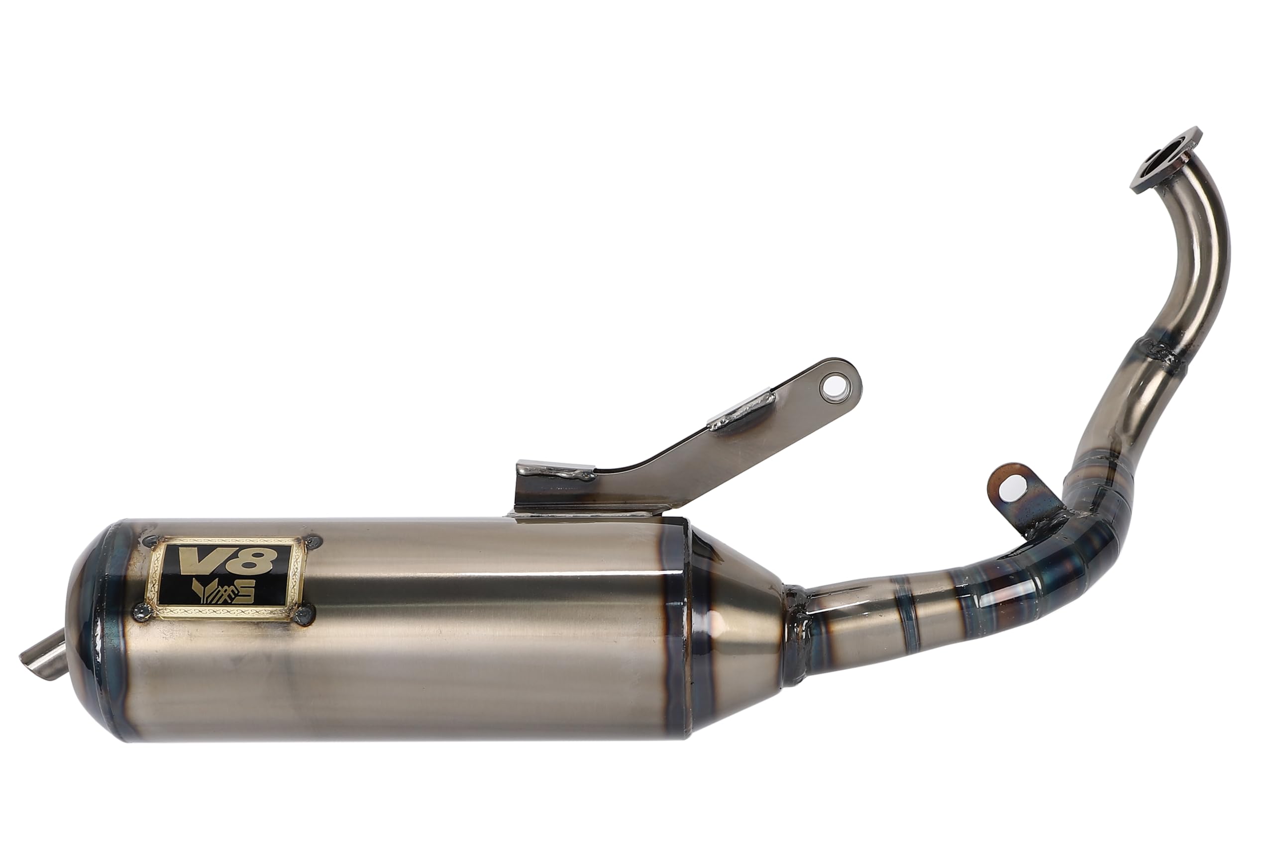 Amazon | ホンダ 用 横型 ディオ V8 チャンバー マフラー ライブディオ