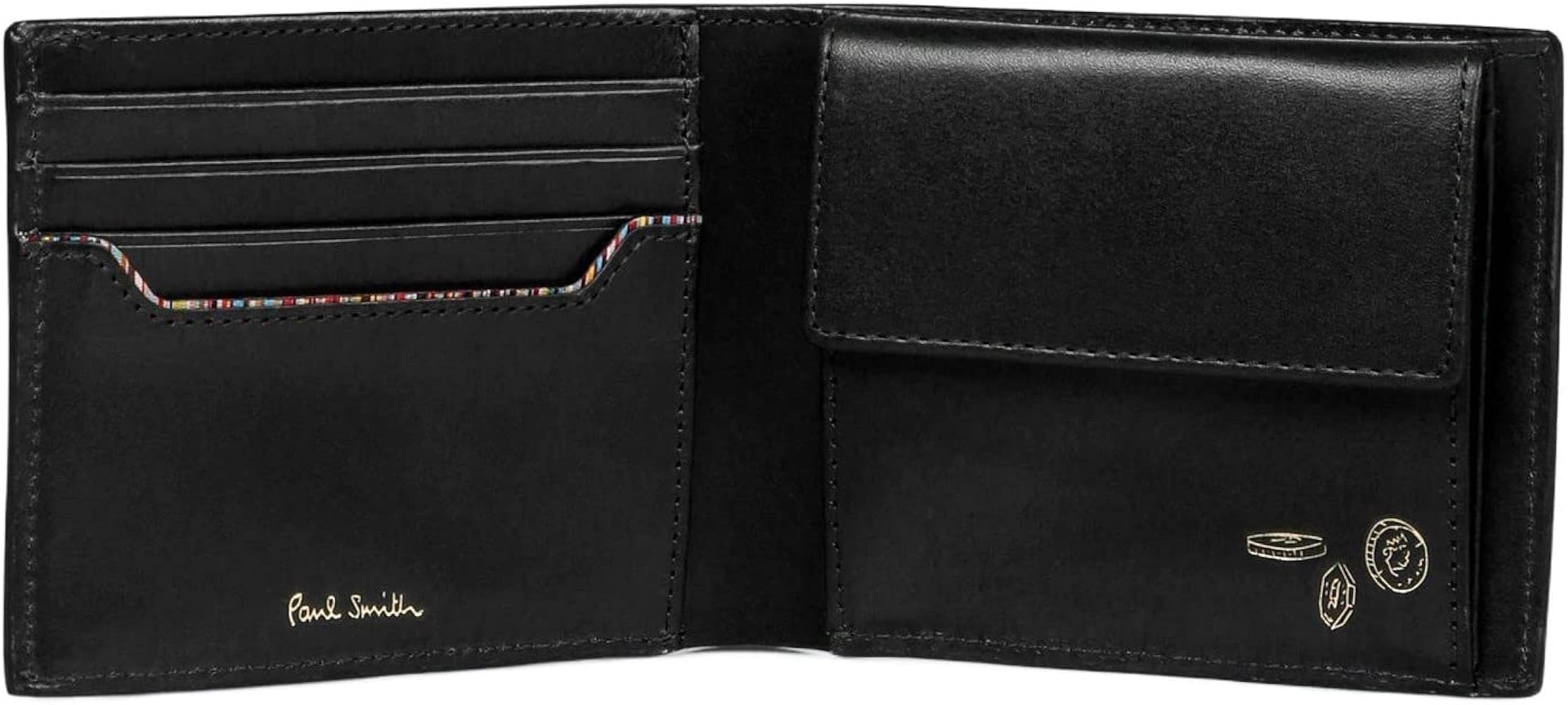 Amazon | [ポールスミス] 名入れ可 ベジタン 2つ折り 財布 ウォレット