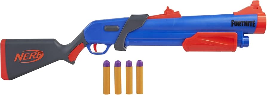 Amazon | NERF Fortnite Pump SG Blaster - Pump Action Mega Dart