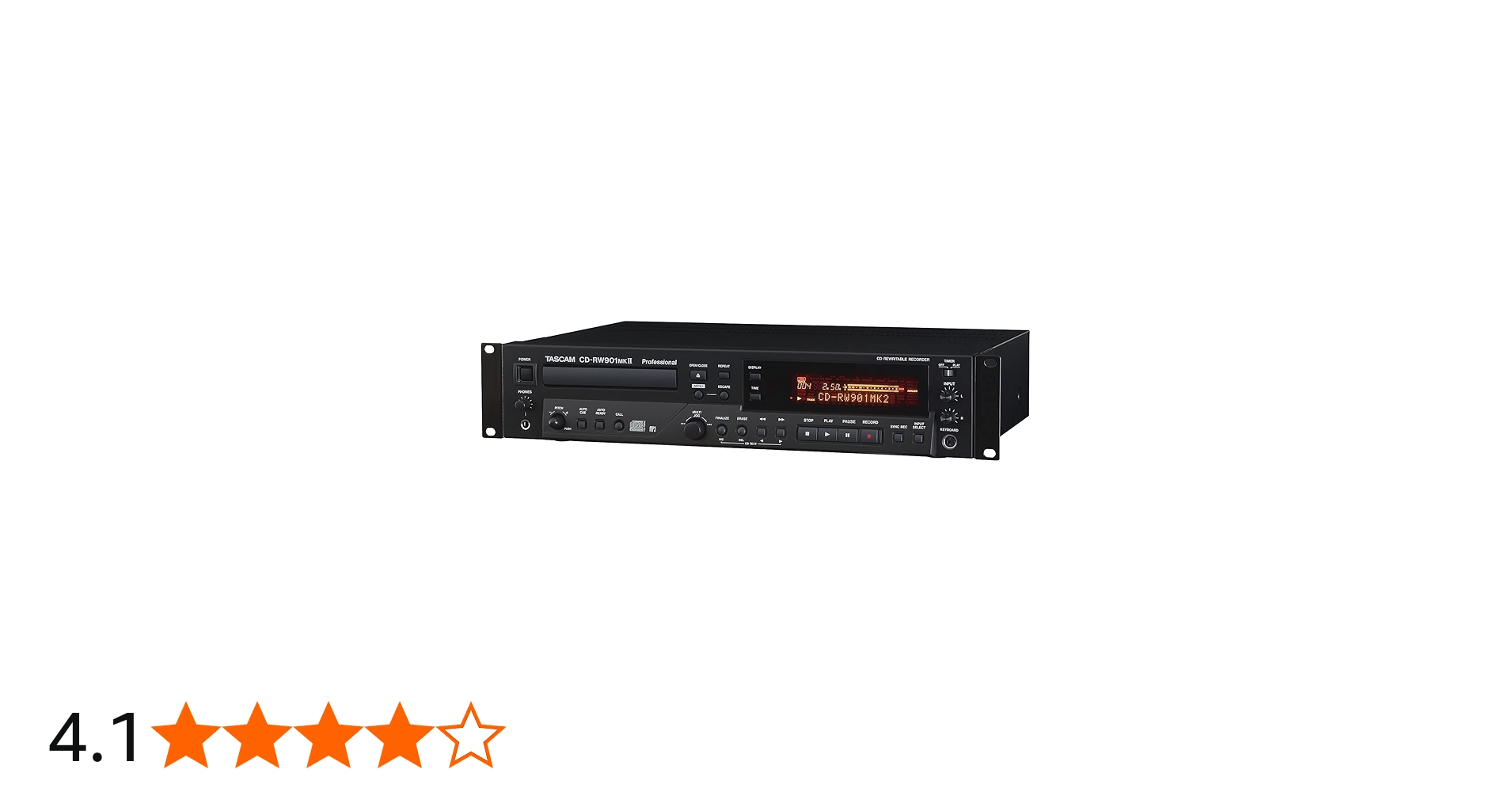 Amazon | TASCAM CDレコーダー/プレーヤー 業務用 CD-RW901MK2