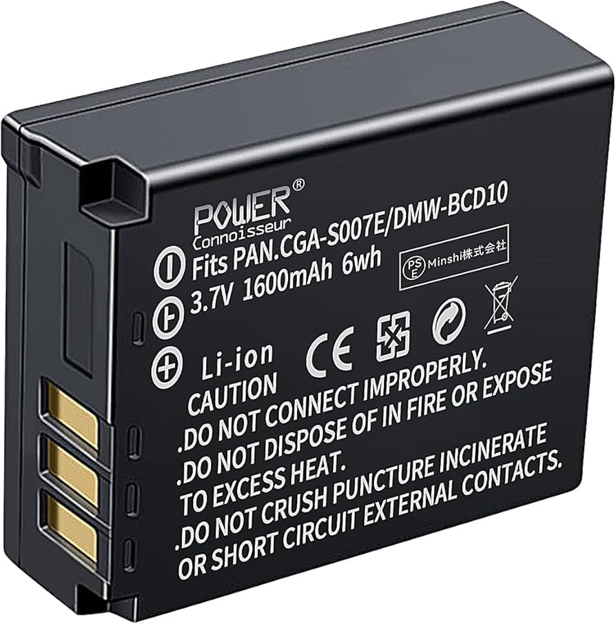 Amazon | 「Power-connoisseur」 PANASONIC対応 Lumix DB-65 s008e DMW
