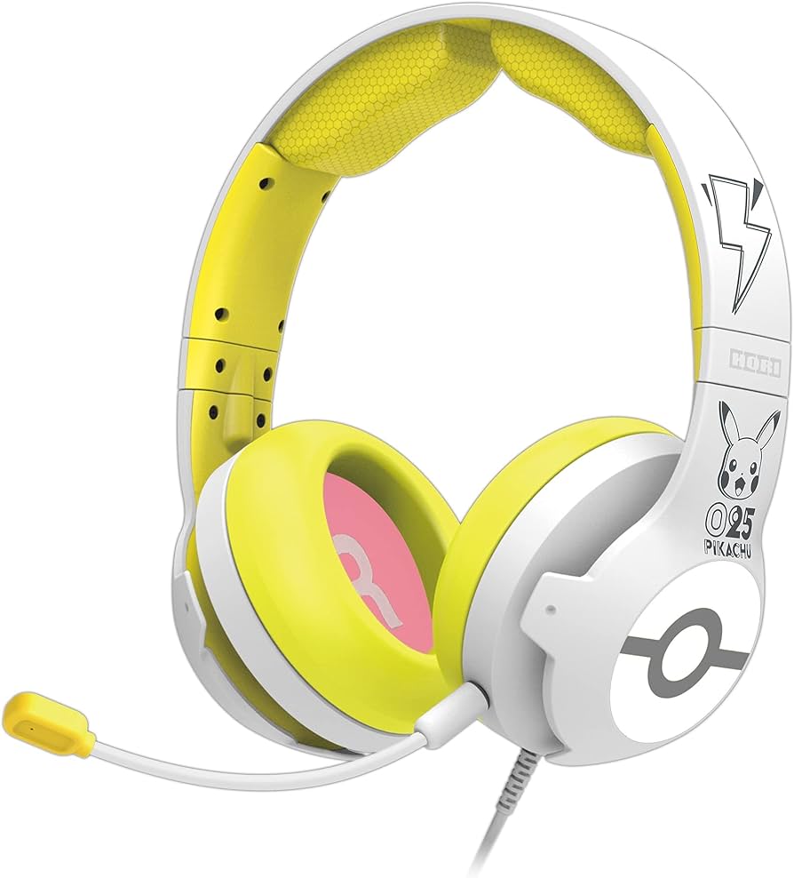 Amazon.co.jp: HORI ゲーミングヘッドセット (Pikachu POP) Nintendo