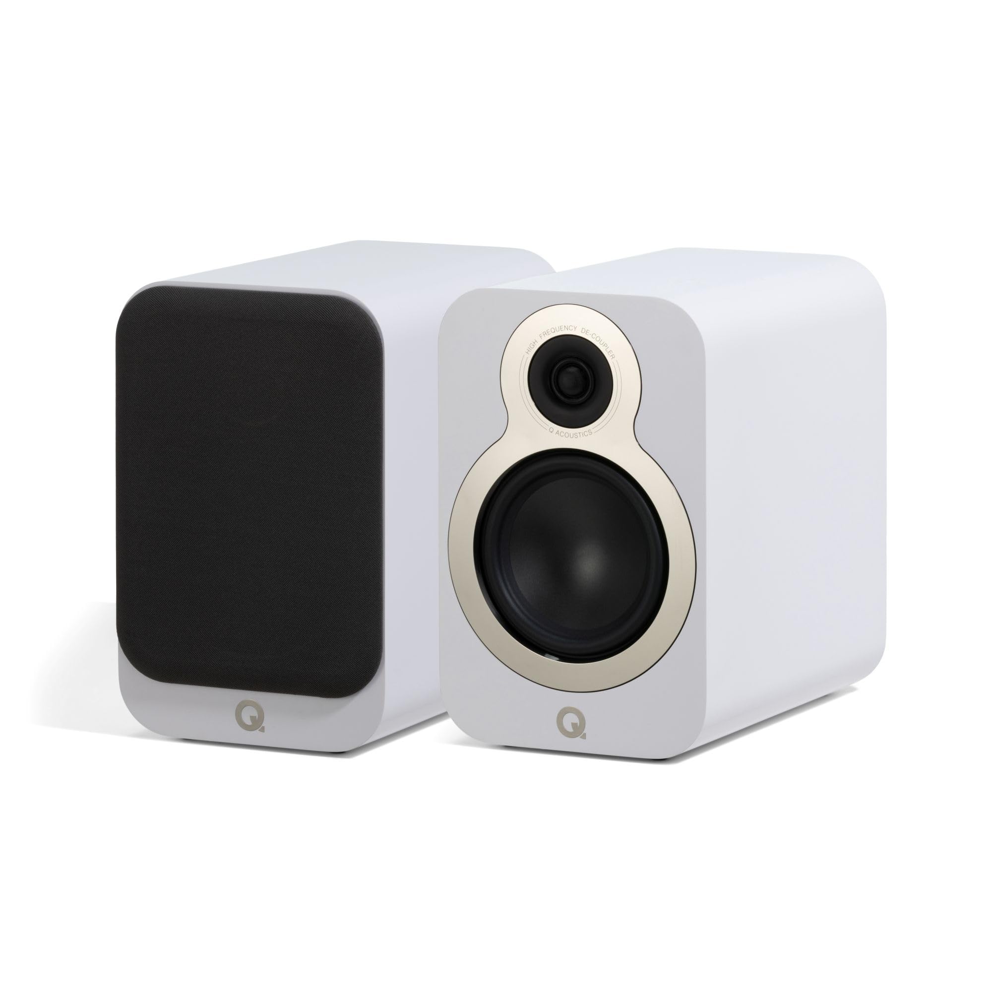 Amazon.com: Q Acoustics 3020c Bookshelf Speakers Pair Satin White