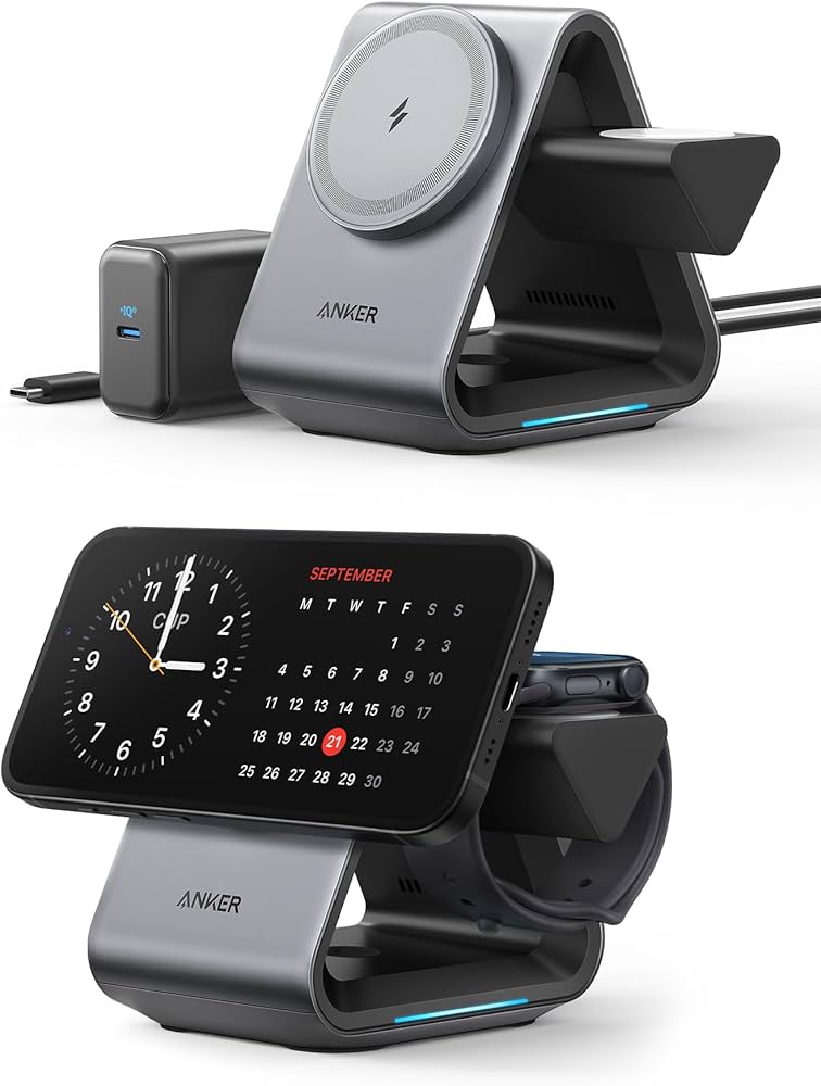 Amazon.com: Anker MagSafe Charger Stand, 737 MagGo Charger, 3-in-1