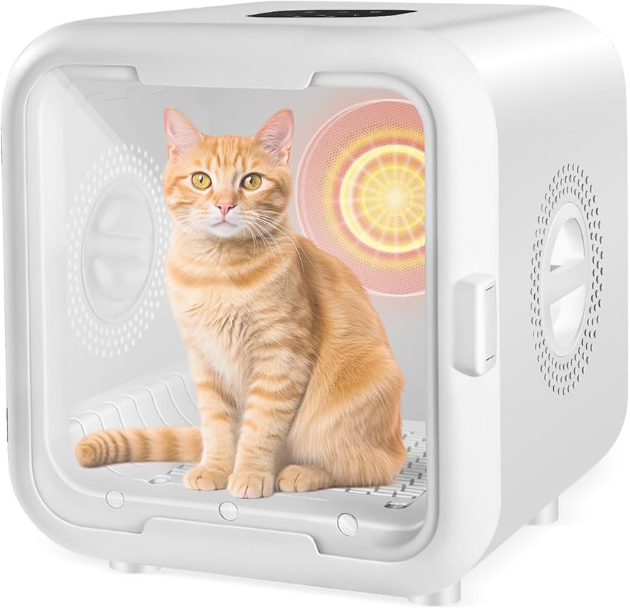 Amazon | PetSumu ペットドライヤー ペット乾燥機 ドライヤーハウス 犬