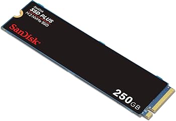Amazon.com: SanDisk 250GB SSD Plus M.2 NVMe SSD - PCIE Gen 3.0, Up