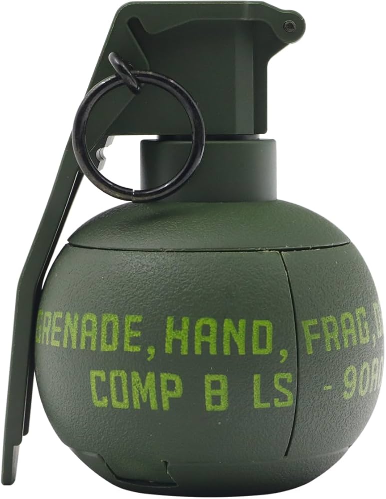 Amazon.com: Zhongren M67 Plastic Hand Grenades Toy Dummy Grenade
