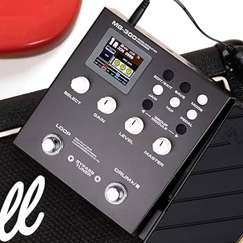 Amazon.co.jp: NUX MG-300 マルチエフェクトペダル TSAC-HD プリ