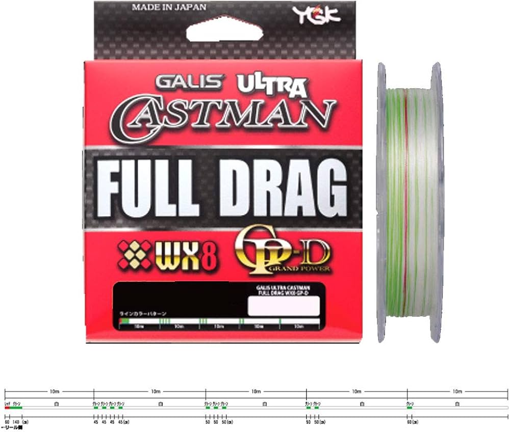 Amazon | YGKよつあみ ウルトラキャストマンWX8 フルドラグ 200m 2号