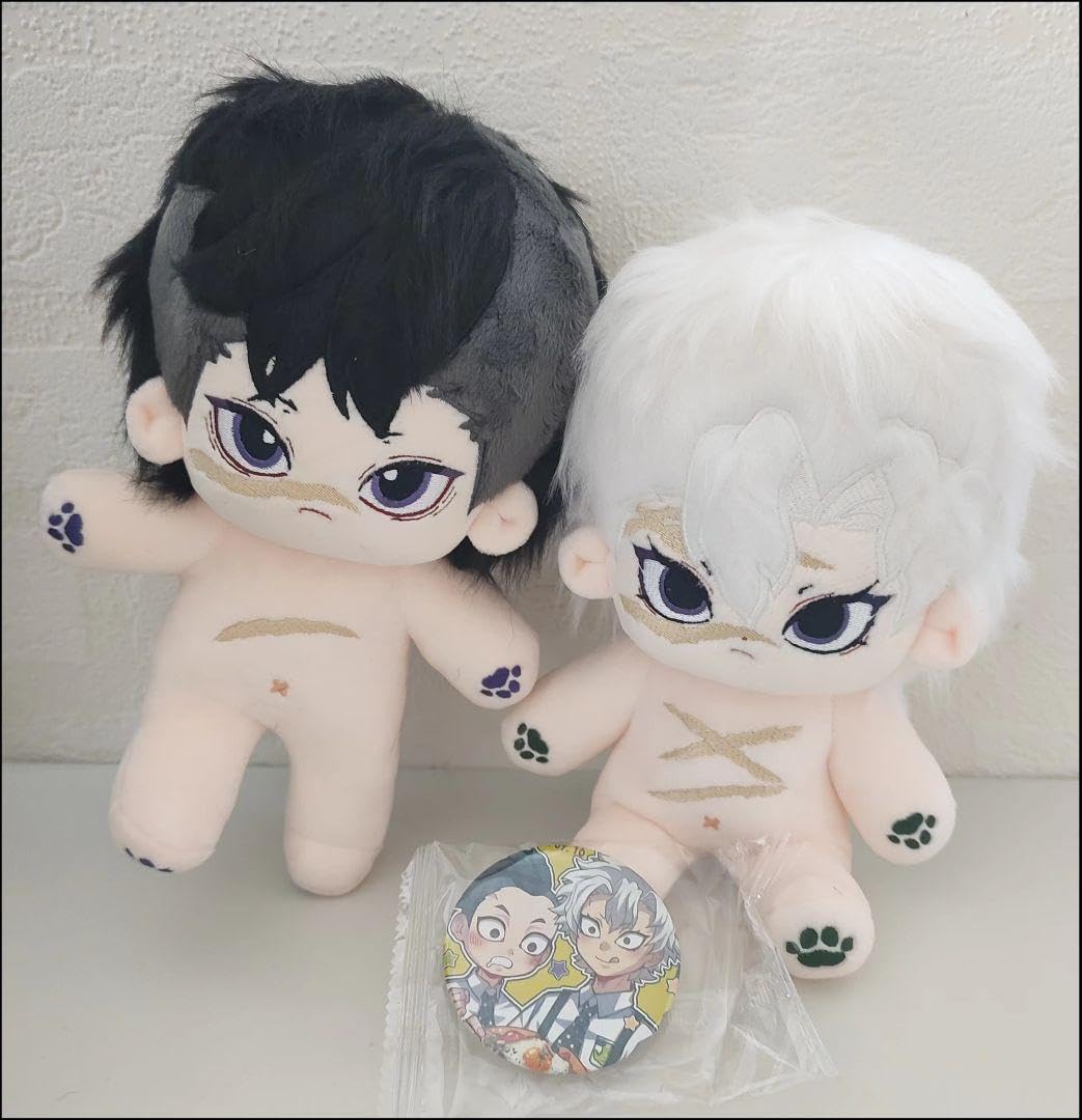 Amazon.co.jp: 着せ替えぬいぐるみ スケルトン入り 鬼 滅 不死川兄弟