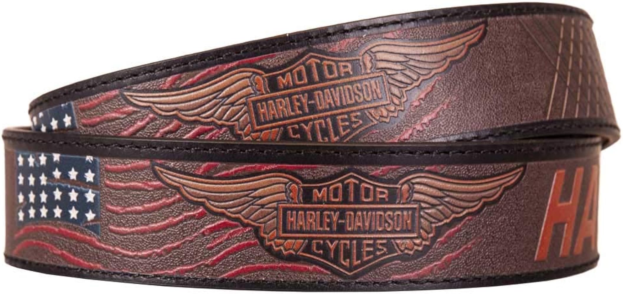 Amazon | ハーレーダビッドソン メンズ フリーレインアメリカ国旗