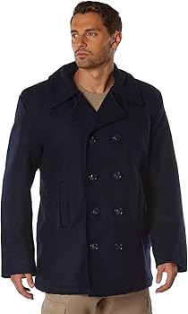 Amazon.co.jp: Rothco ピーコート US サイズ: XX-Large カラー: ブルー