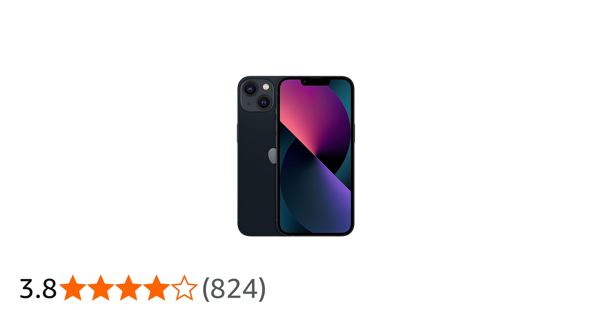 Amazon | 【整備済み品】 Apple iPhone 13 128GB ミッドナイト SIM
