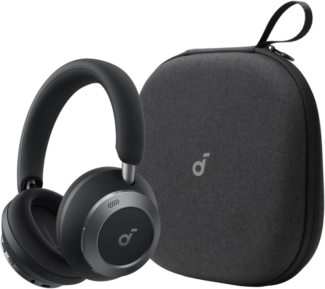 Soundcore Space One Pro by Anker、ヘッドホンケース付き、6つの