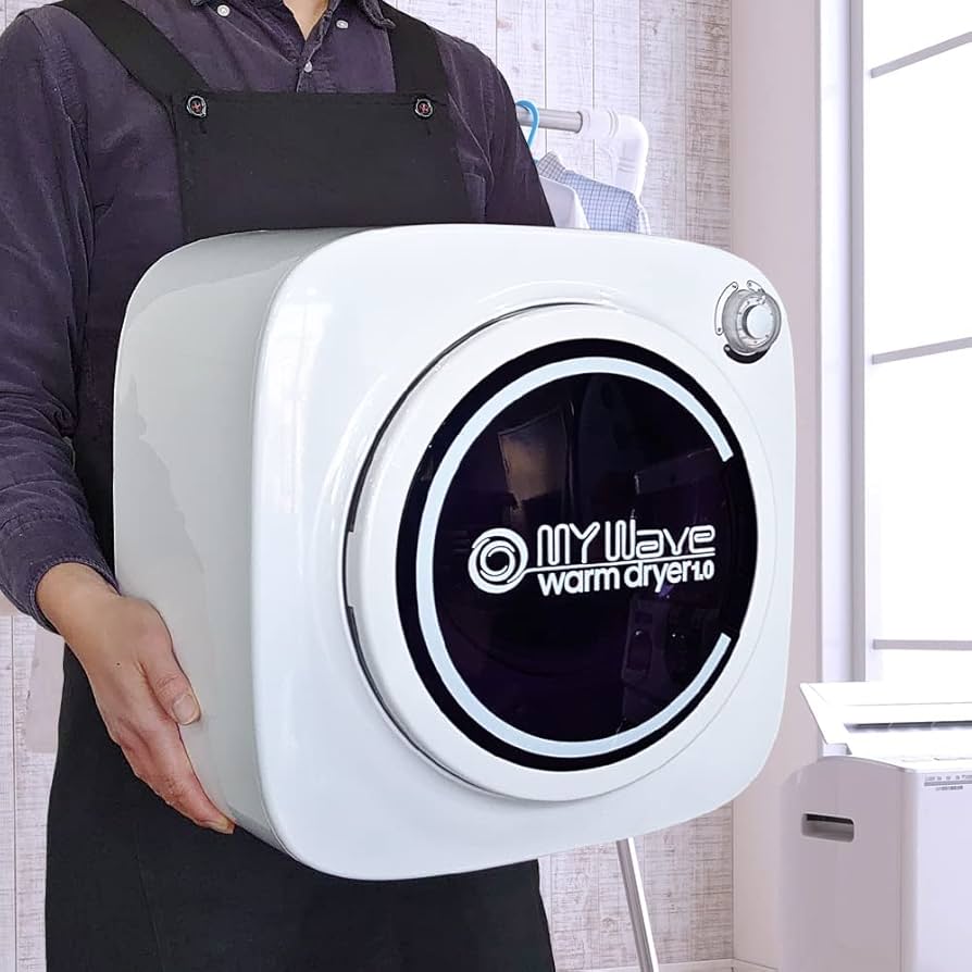 Amazon | 小型衣類乾燥機 温度センサー内臓 温風 送風 卓上 壁掛け金具