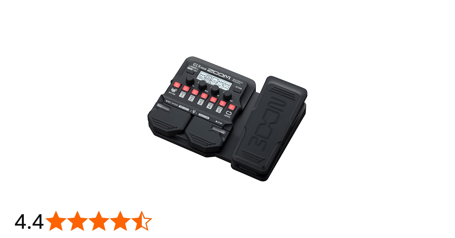 Amazon.co.jp: ZOOM ズーム G1X FOUR ギターマルチエフェクター ペダル