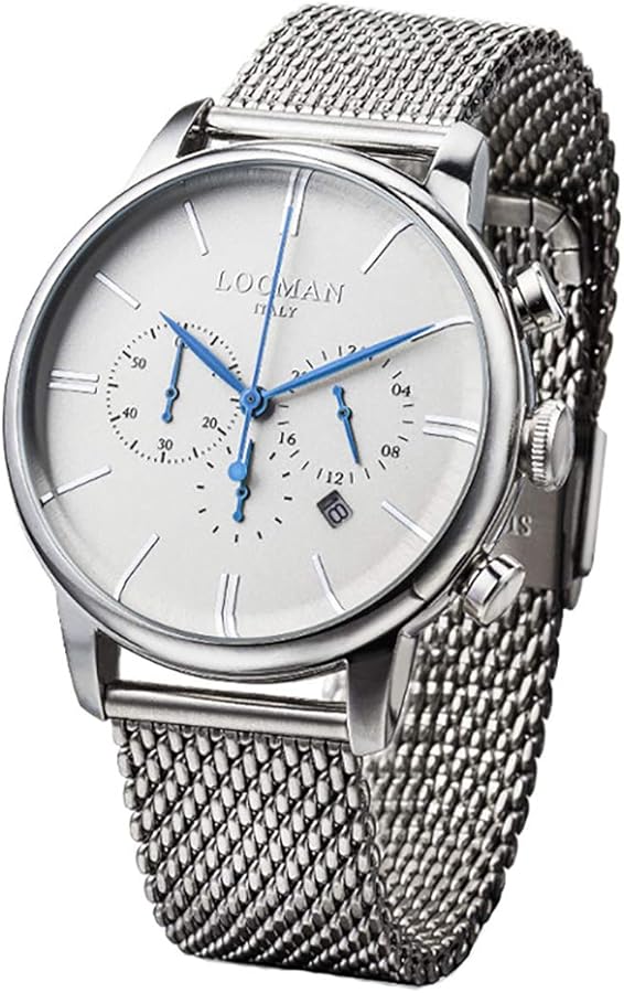 Amazon | LOCMAN 腕時計 1960 クロノグラフ クォーツ メンズ クロノ