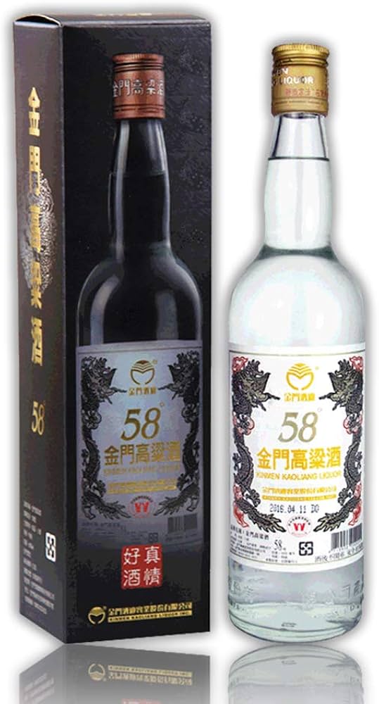 Amazon.co.jp: 【金門湾】 金門高粱酒 台湾 酒 土産 高粱酒 58度 300ml